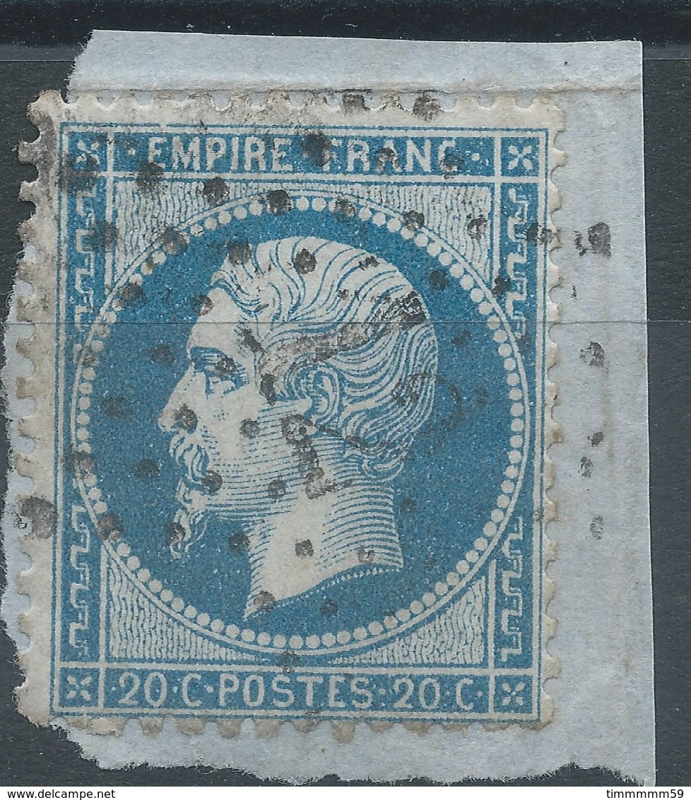 Lot N°41577  N°22, Oblit étoile Chiffrée 12 De PARIS (Bt Beaumarchais) - 1862 Napoleon III