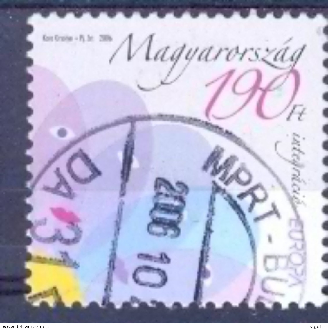 U 2006-5100 EUROPA CEPT, HUNGARY, 1 X 1v, Used - 2006