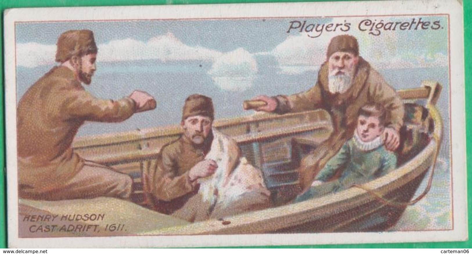 John Player, Player's Cigarettes, Polar Exploration - Henry Hudson Cast Adrift, 1611 - Player's