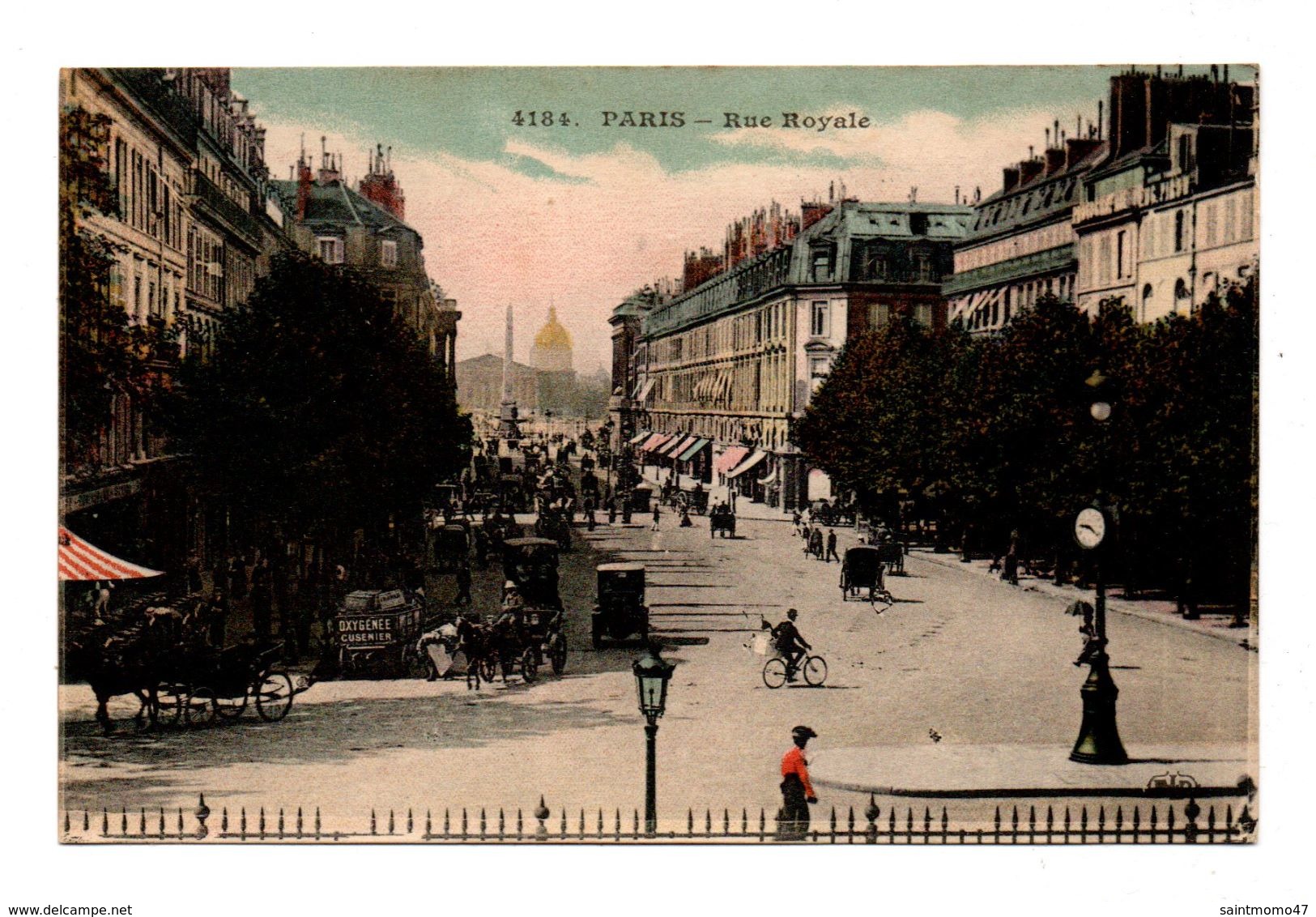 75 - PARIS . RUE ROYALE - Réf. N°7921 - - Altri & Non Classificati