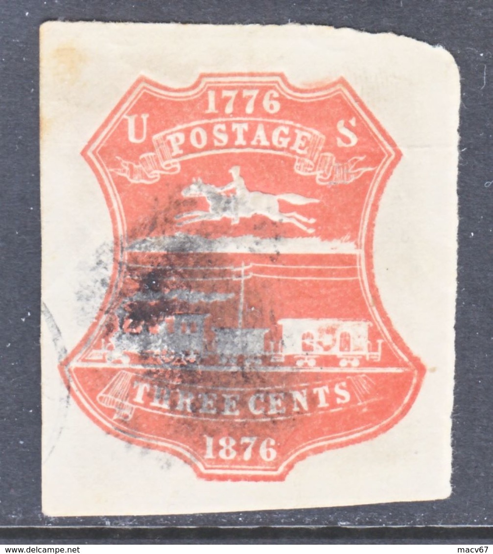 U.S. U  218  Single Line  (o)   1876  Issue - ...-1900
