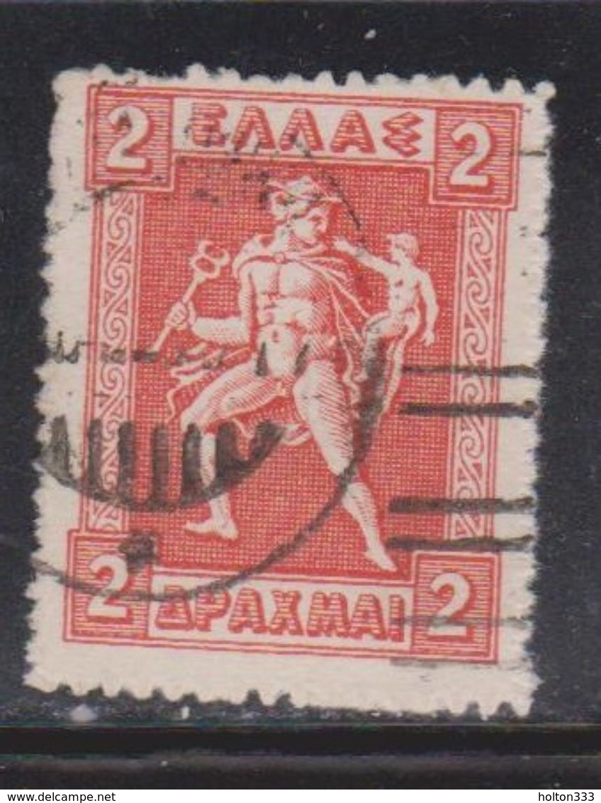 GREECE Scott # 209 Used - Hermes Holding Infant Arcas - Used Stamps