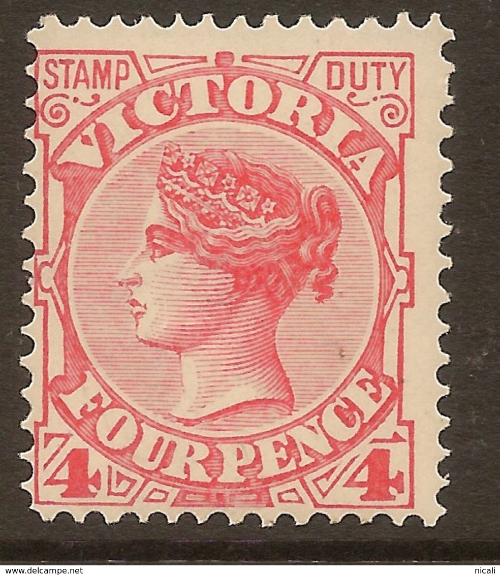 VICTORIA 1899 4d QV SG 363 HM #AGG46 - Mint Stamps