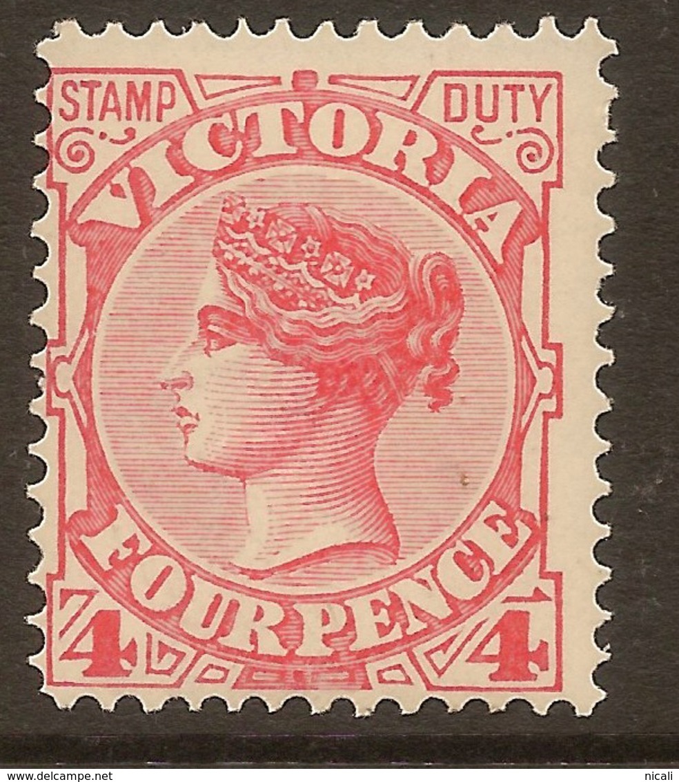 VICTORIA 1899 4d QV SG 363 HM #AGG46 - Ungebraucht