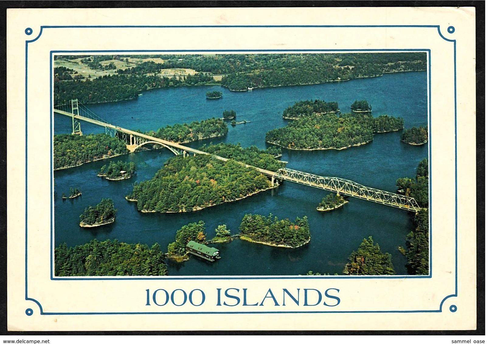 1000 Islands / Ontario  -  Airial  National Bridge  -  Ansichtskarte Ca. 1993    (8365) - Brockville