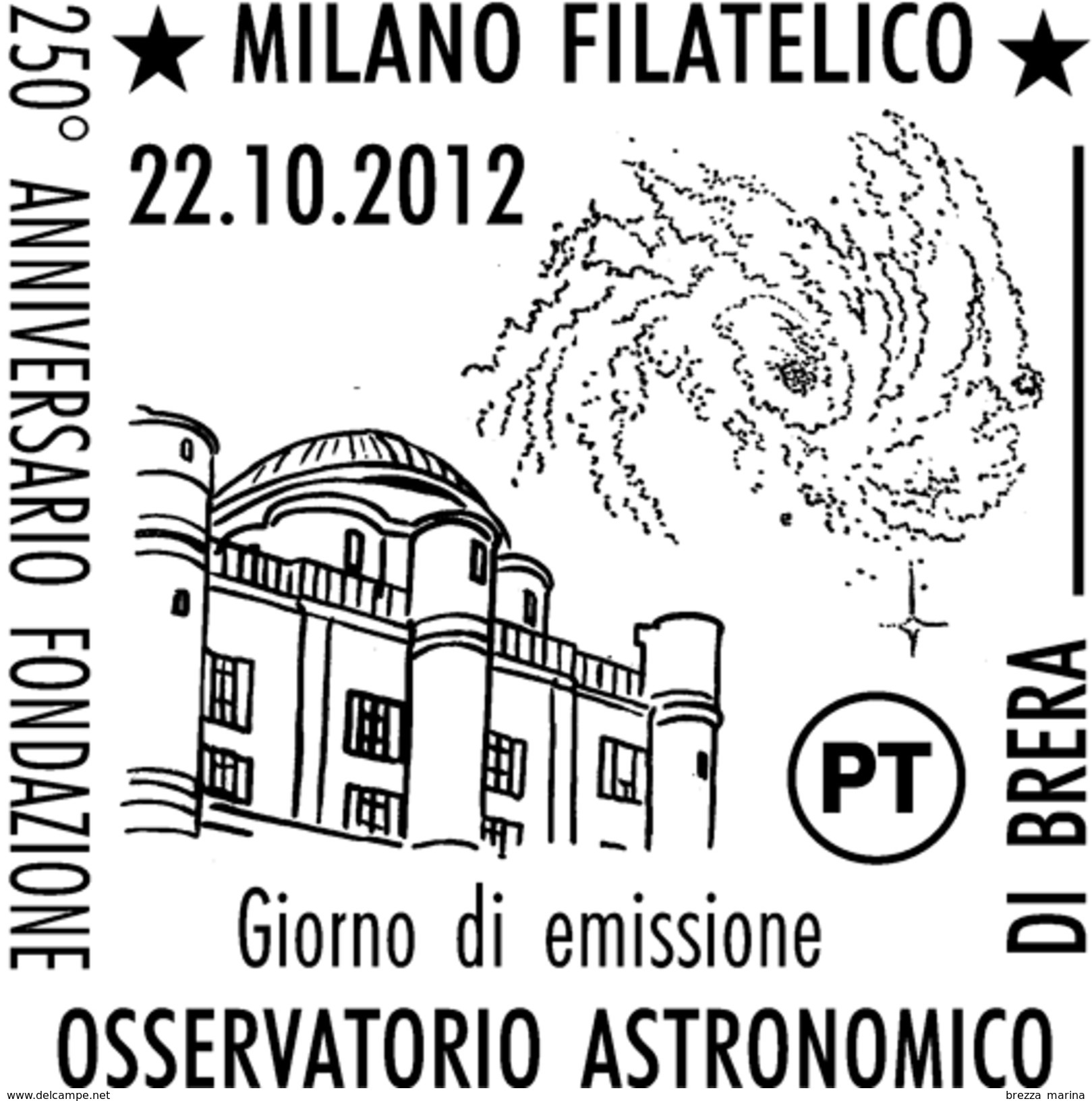 Nuovo - MNH - ITALIA - 2012 - Osservatori Astronomici - 0,60 - Osservatorio Astronomico Di Brera - 2011-20:  Nuovi