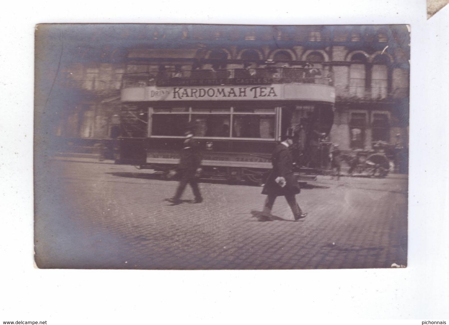 LIVERPOOL Riverside Station Arrival Of A Liner Landing Stage 6 Photos 1920'S Bus Tramway Tram - Bateaux