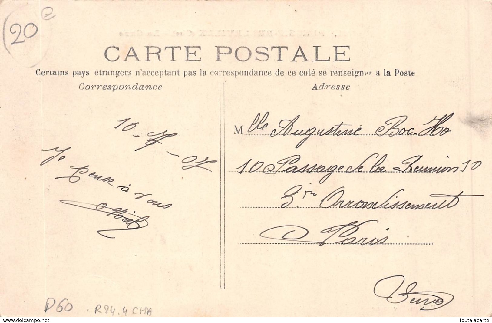 CPA 60 PLESSIS BELLEVILLE LA GARE - Other & Unclassified