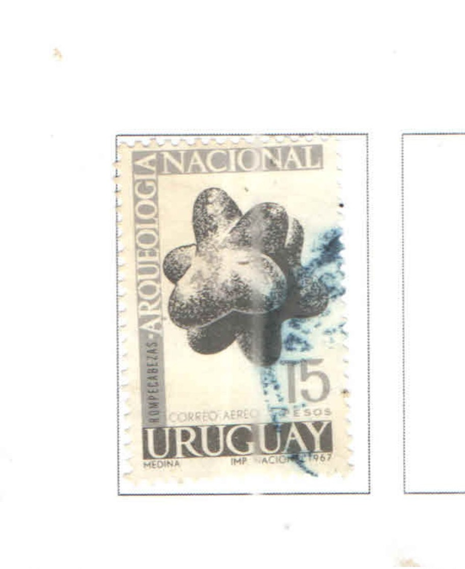 Uruguay PA 1967 Archeologia Naz.  Scott.C323+Used See Scans On Scott.Page - Uruguay