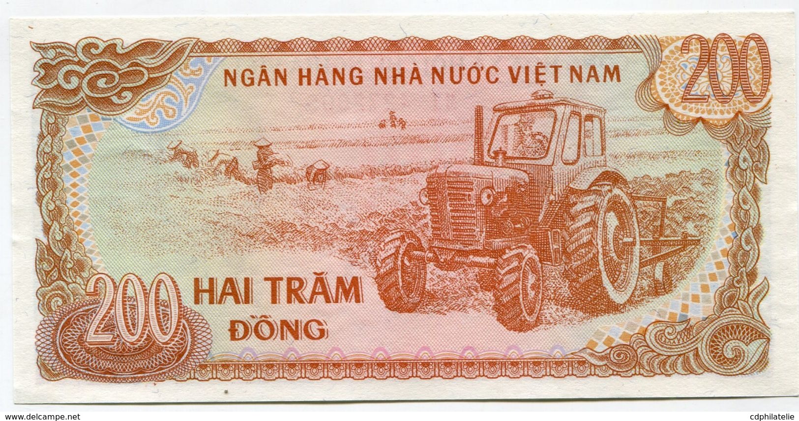 VIET NAM BILLET NEUF DE 200 DONG DE 1987 (Pick 100) - Viêt-Nam