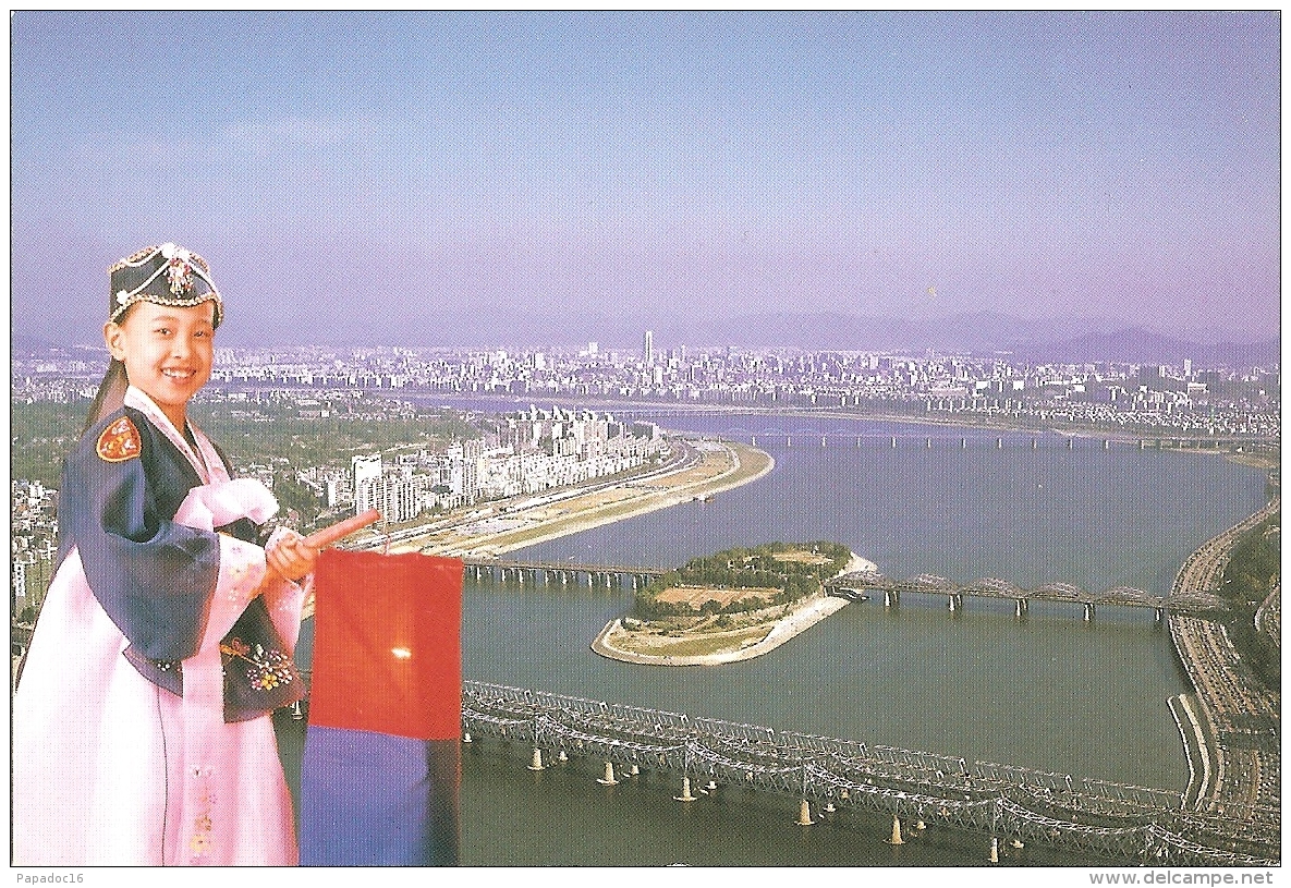 KR - Welcome To Seoul (Opening Seoul, Han River) -  Ici Est Seoul, La Capitale De La Corée Du Sud (circ. 2002) - Corée Du Sud