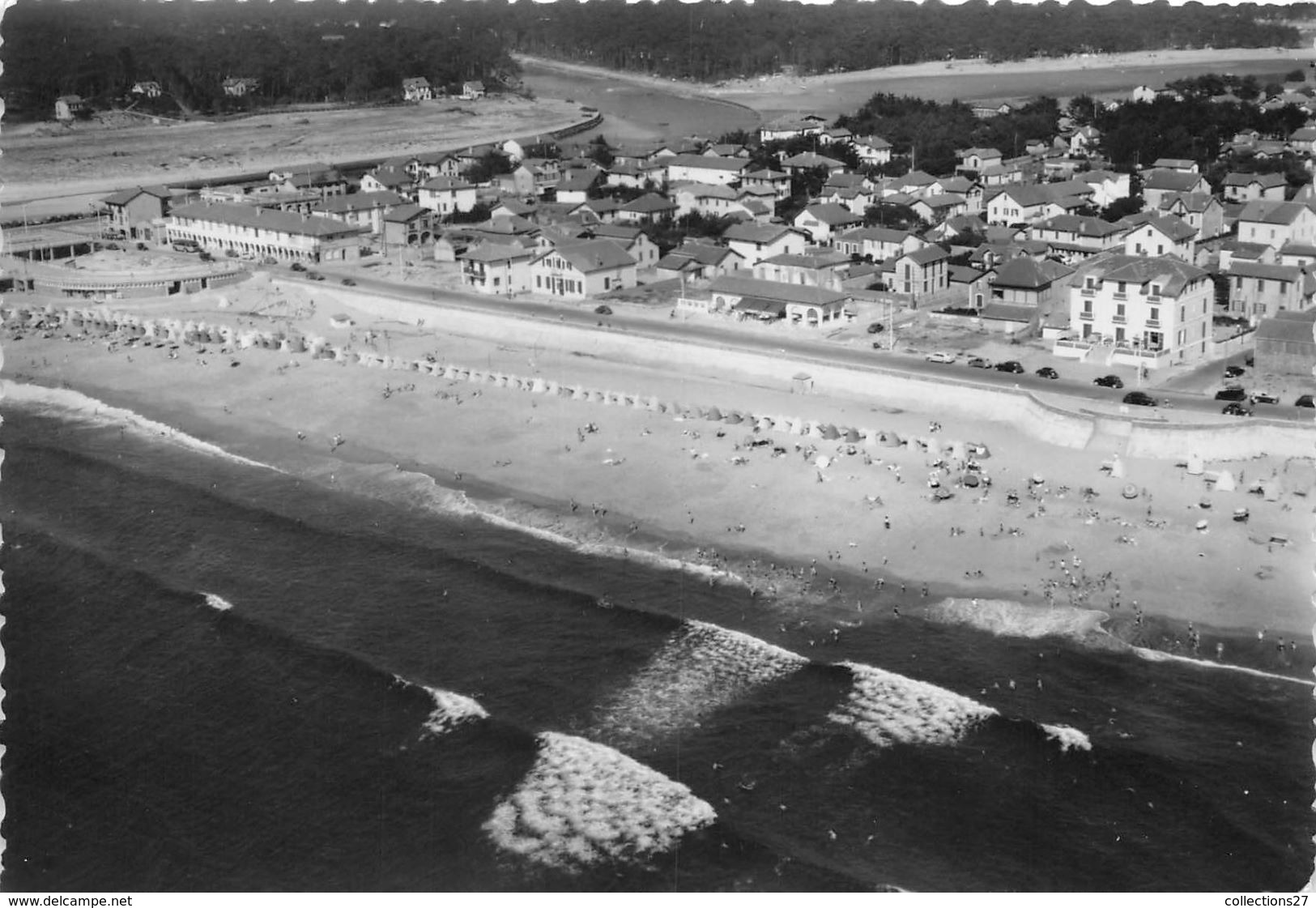 40-CAPBRETON-LA PLAGE VUE AERIENNE - Capbreton