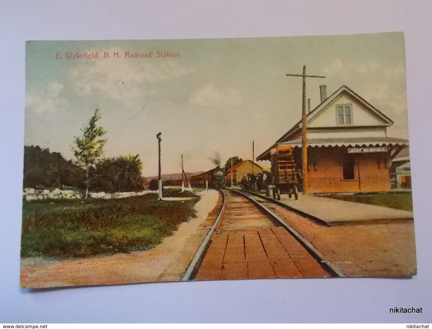 E.Wakefield-N.H.Railroad Station - Autres & Non Classés