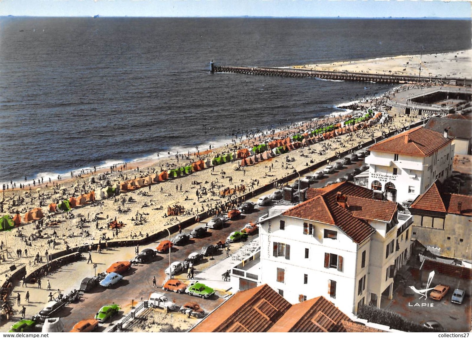 40-CAPBRETON- LA PLAGE VUE DU CIEL - Capbreton