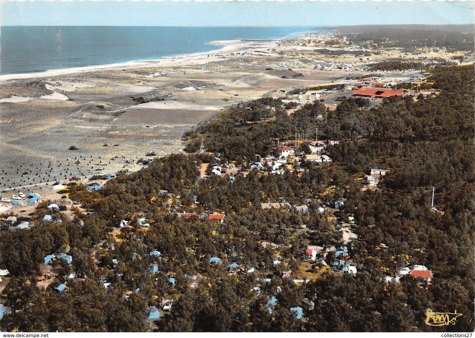 40-CAPBRETON- VUE AERIENNE , LA SAVANE ET LE VILLAGE DE VACANCES - Capbreton