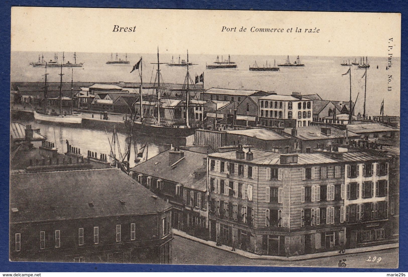 29 BREST Port De Commerce Et La Rade ; Cargos - Brest