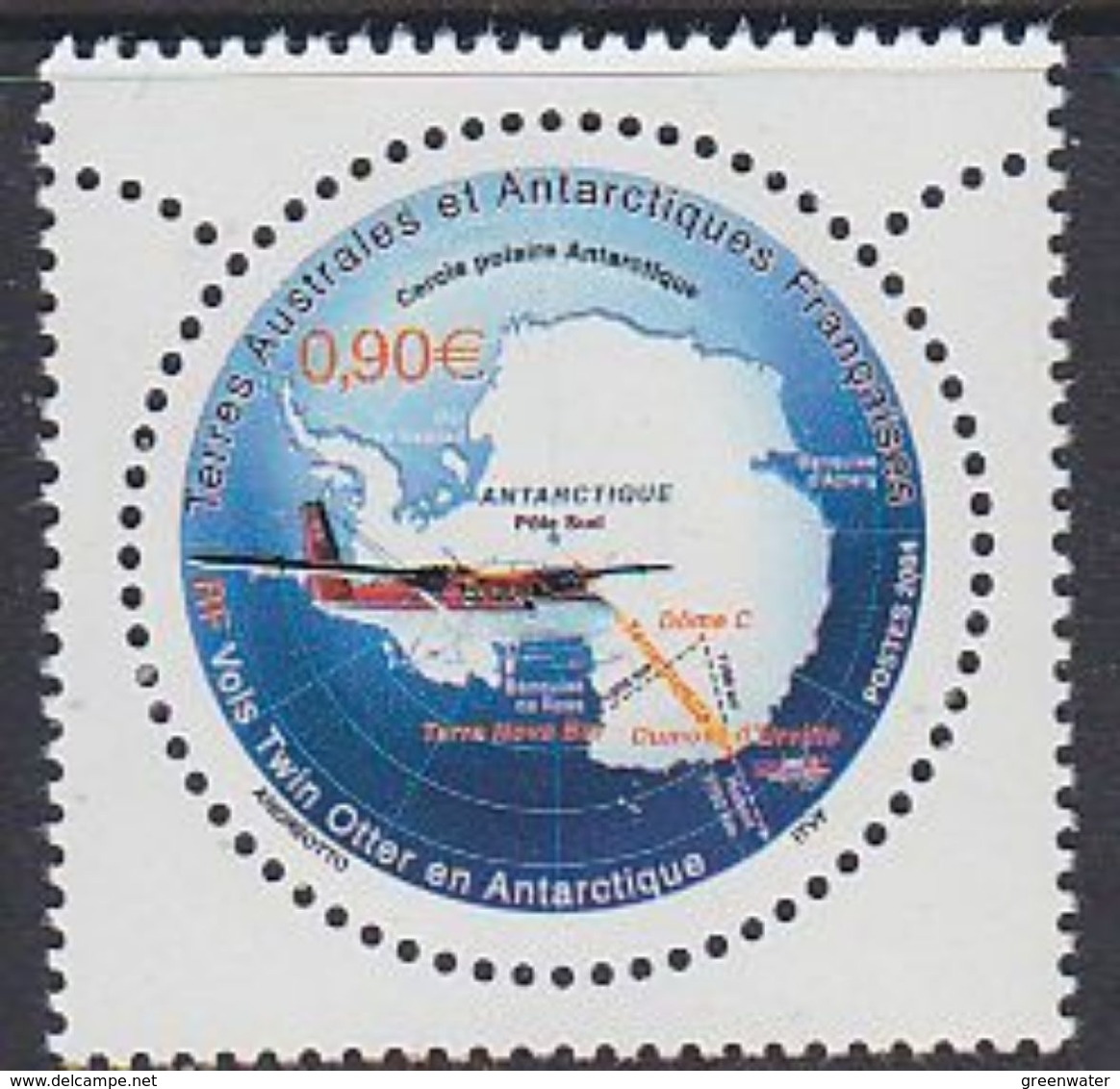 TAAF 2004 Vols Twin Otter En Antarctique 1v ** Mnh (37849F) - Ongebruikt