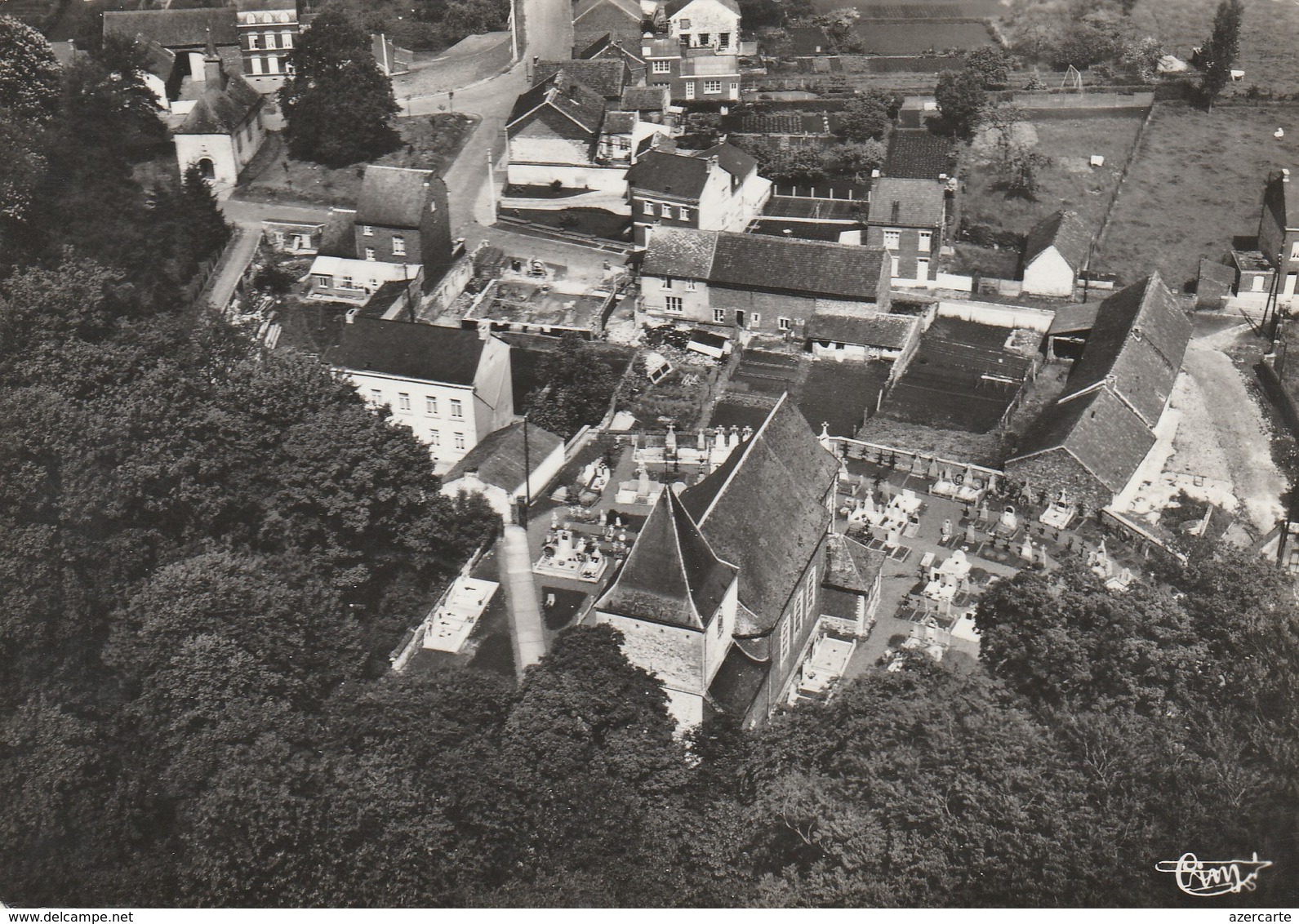 Linsmeau ,vue Aérienne ,le Centre , Ac 63-8 A - Hélécine