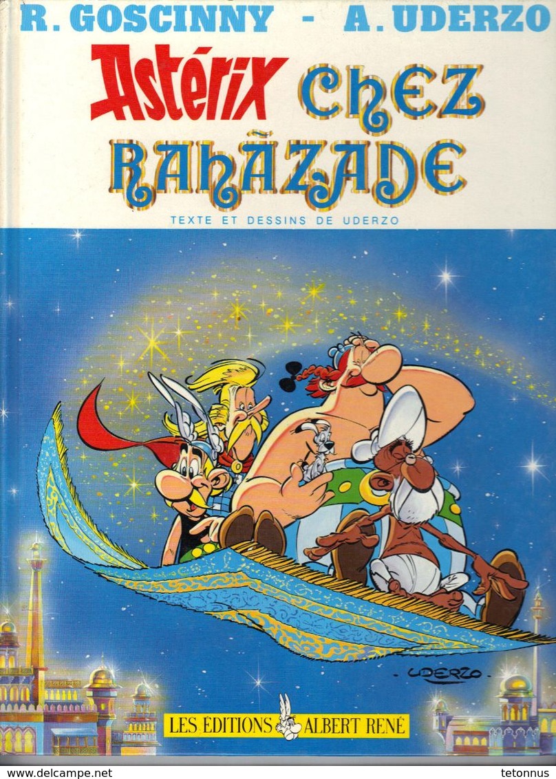 ASTERIX CHEZ RAHAZADE EN E.O. - Astérix