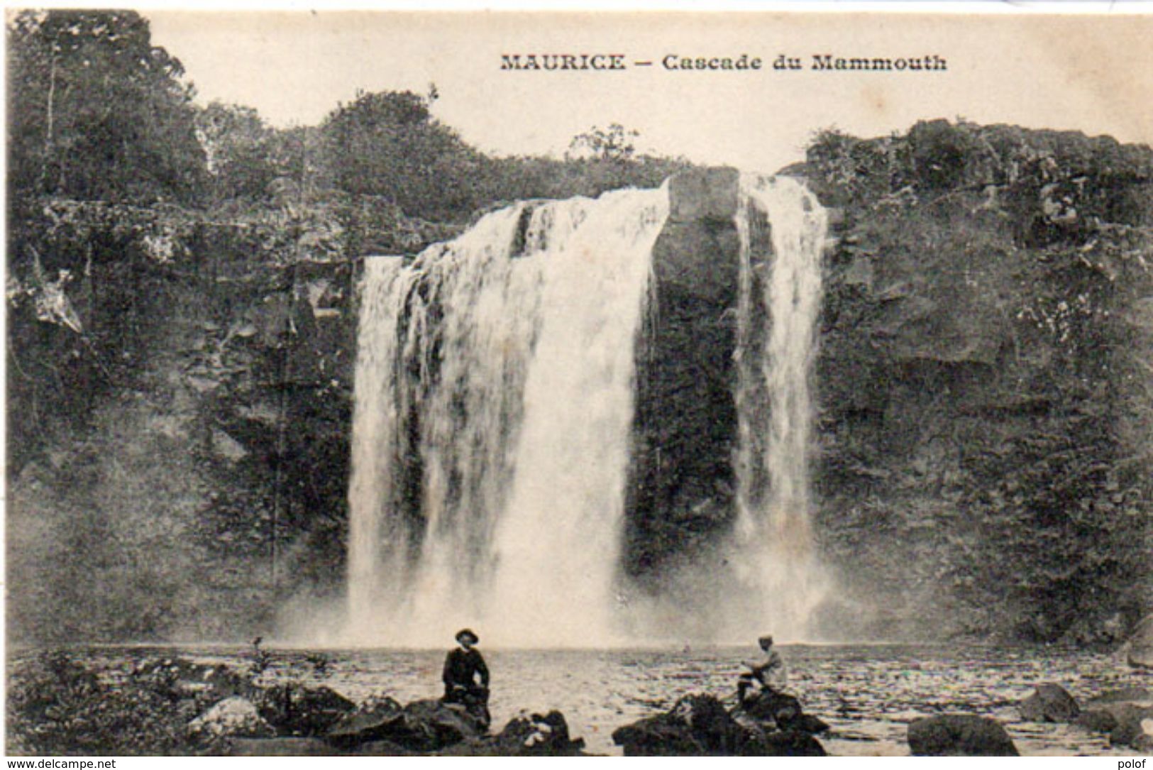 MAURICE - Cascade De Mamouth - Messageries Maritimes      (103168) - Maurice