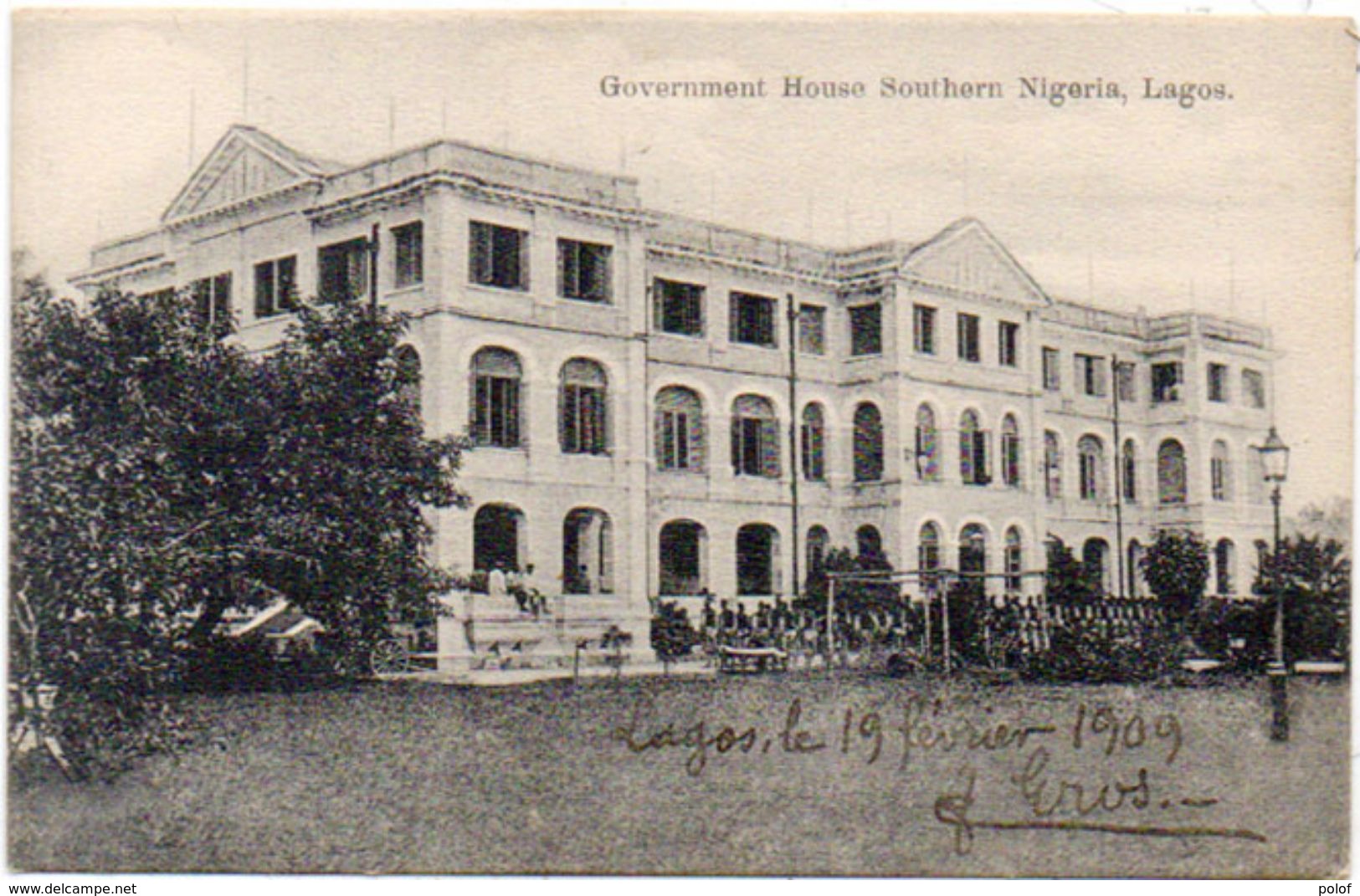 LAGOS - Government House Southern - Cachets      (103183) - Nigeria