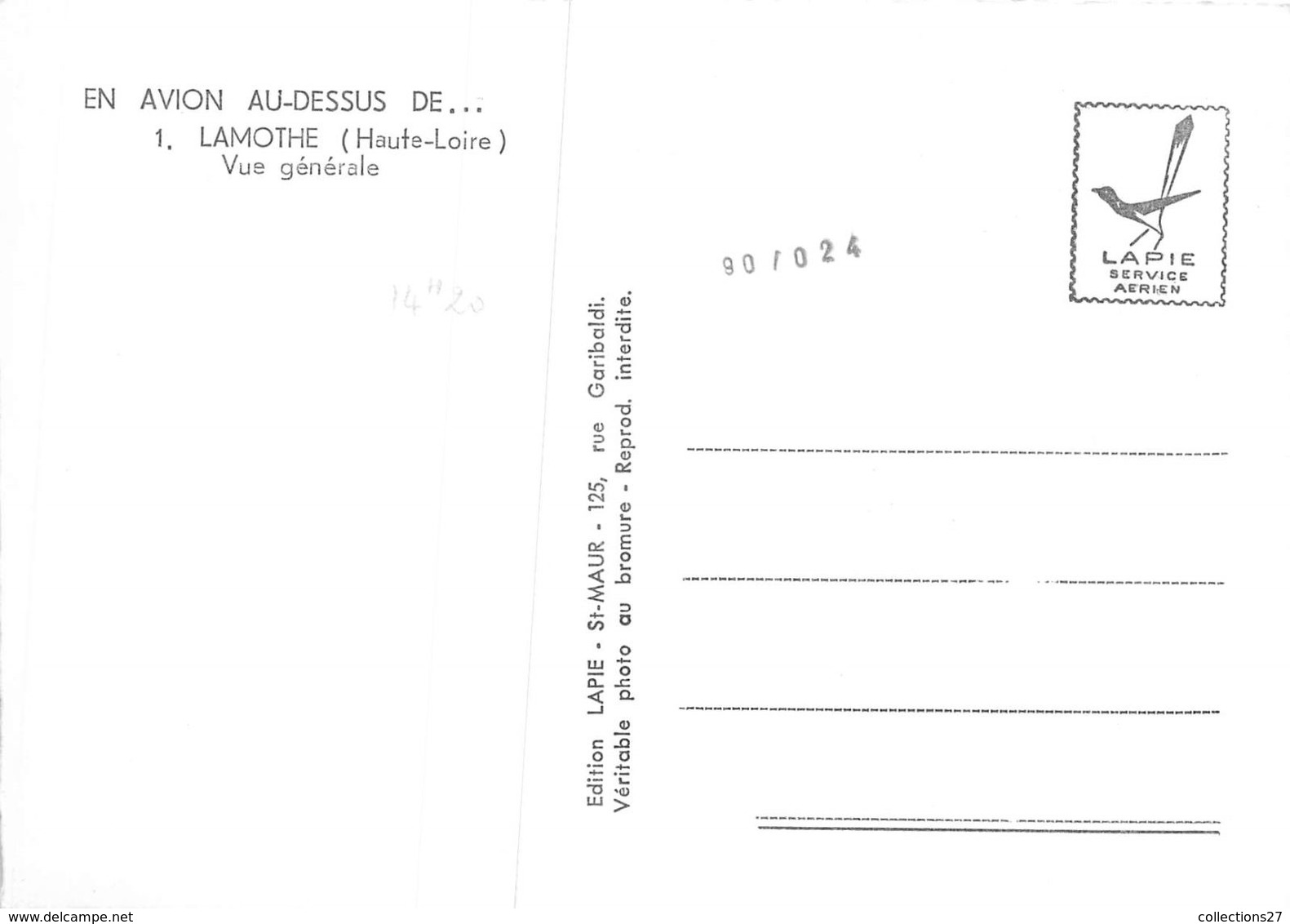 43-LAMOTHE- VUE GENERALE - Autres & Non Classés