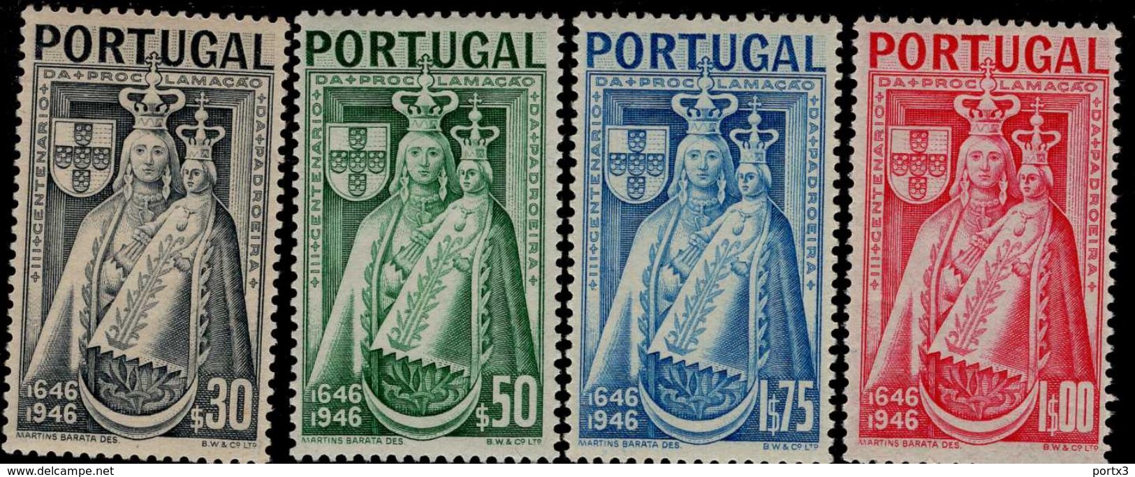 702 - 704 Schutzpatronin Portugals Hl Maria **  Postfrisch MNH Neuf - Unused Stamps