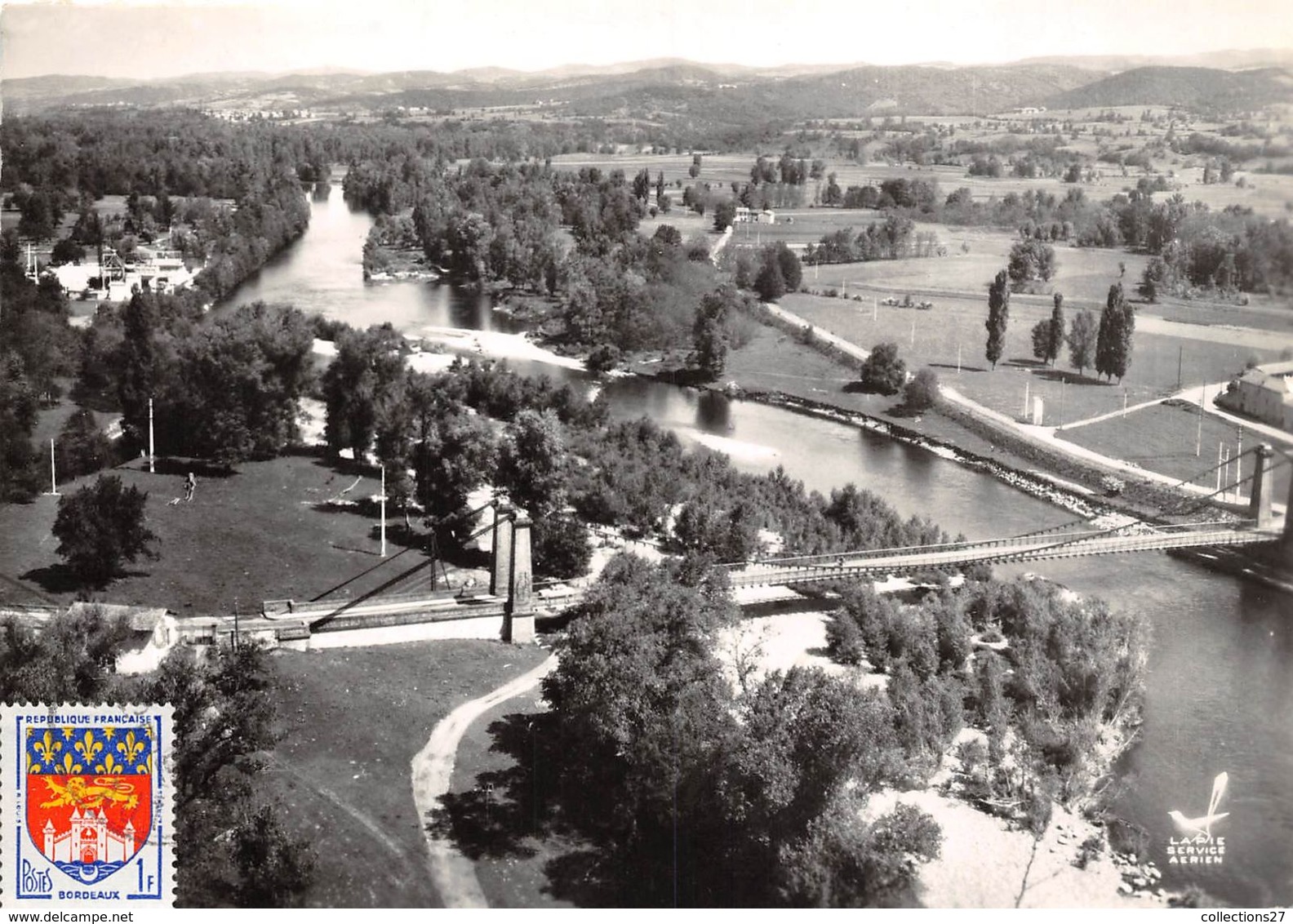 43-BRIOUDE- VUE DU CIEL - Brioude