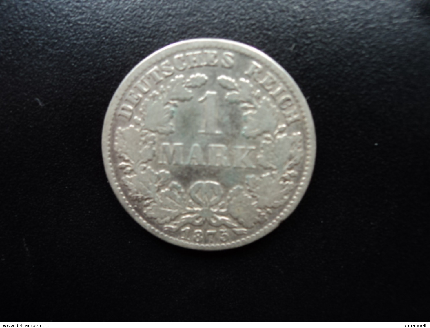 ALLEMAGNE : 1 MARK  1875 D   KM 7    TB+ - 1 Mark