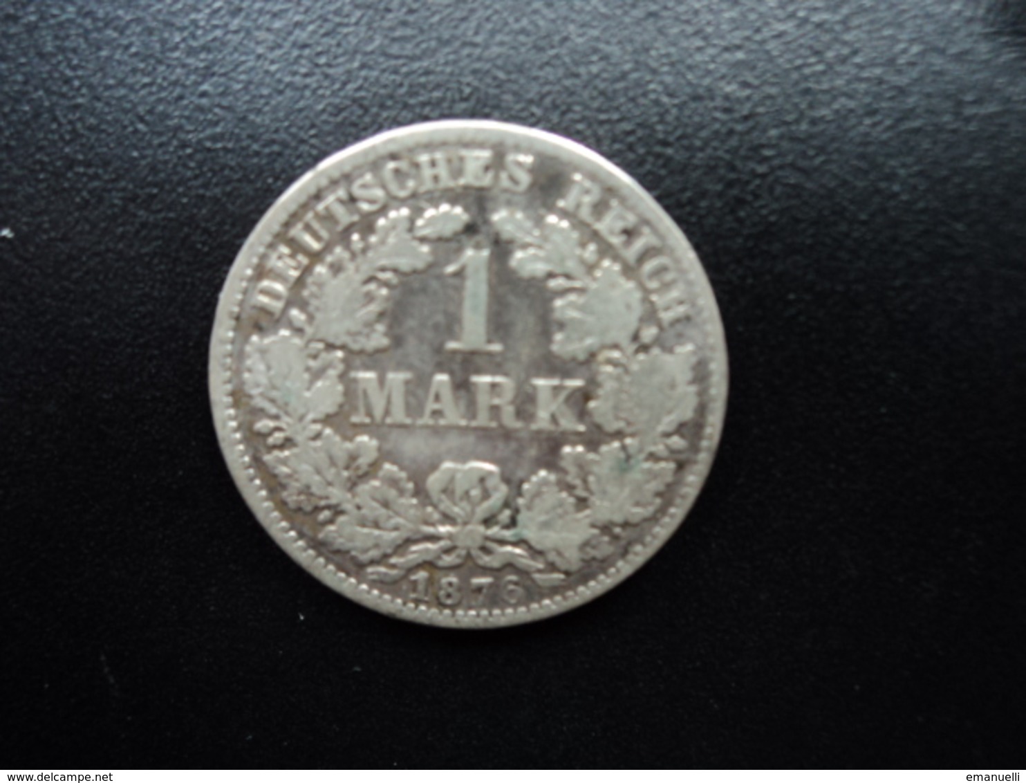 ALLEMAGNE : 1 MARK  1876 H  KM 7    TB - 1 Mark