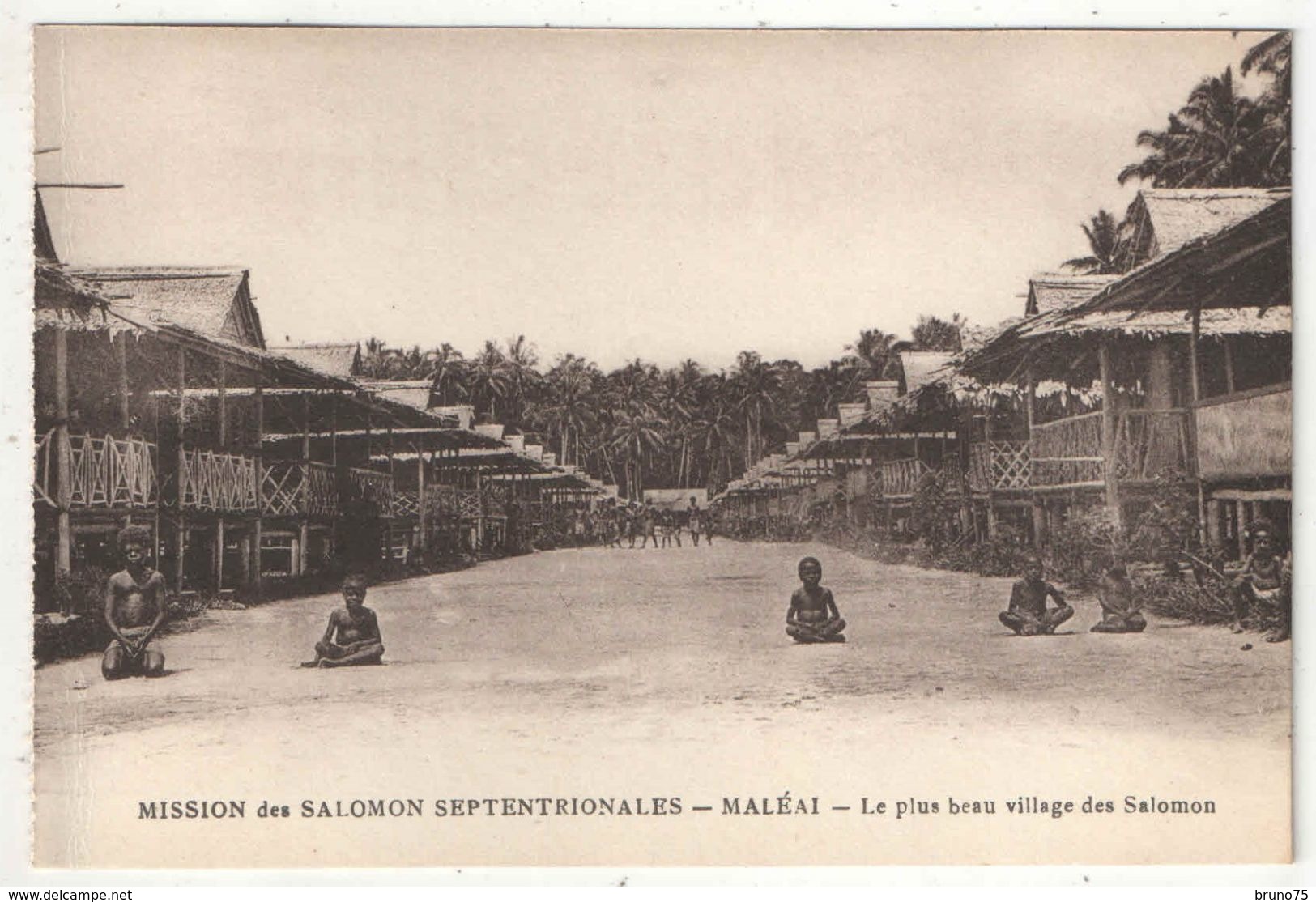 Mission Des SALOMON Septentrionales - Maléai - Le Plus Beau Village Des Salomon - Islas Salomon