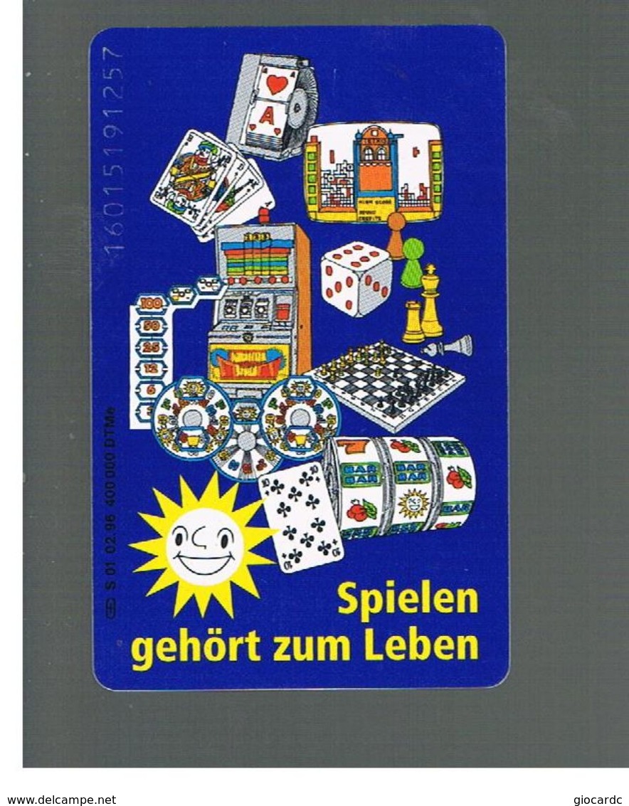 GERMANIA (GERMANY) -  1996 -  MERKUR, SPIELEN   - RIF.   122 - Jeux