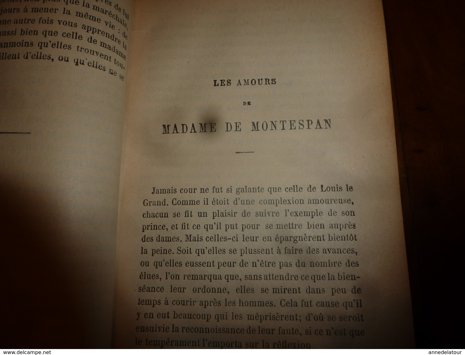 1840 HISTOIRE AMOUREUSE DES GAULES  tome 2   Par Bussy-Rabutin     Suivi de la France galante du XVIIe siècle