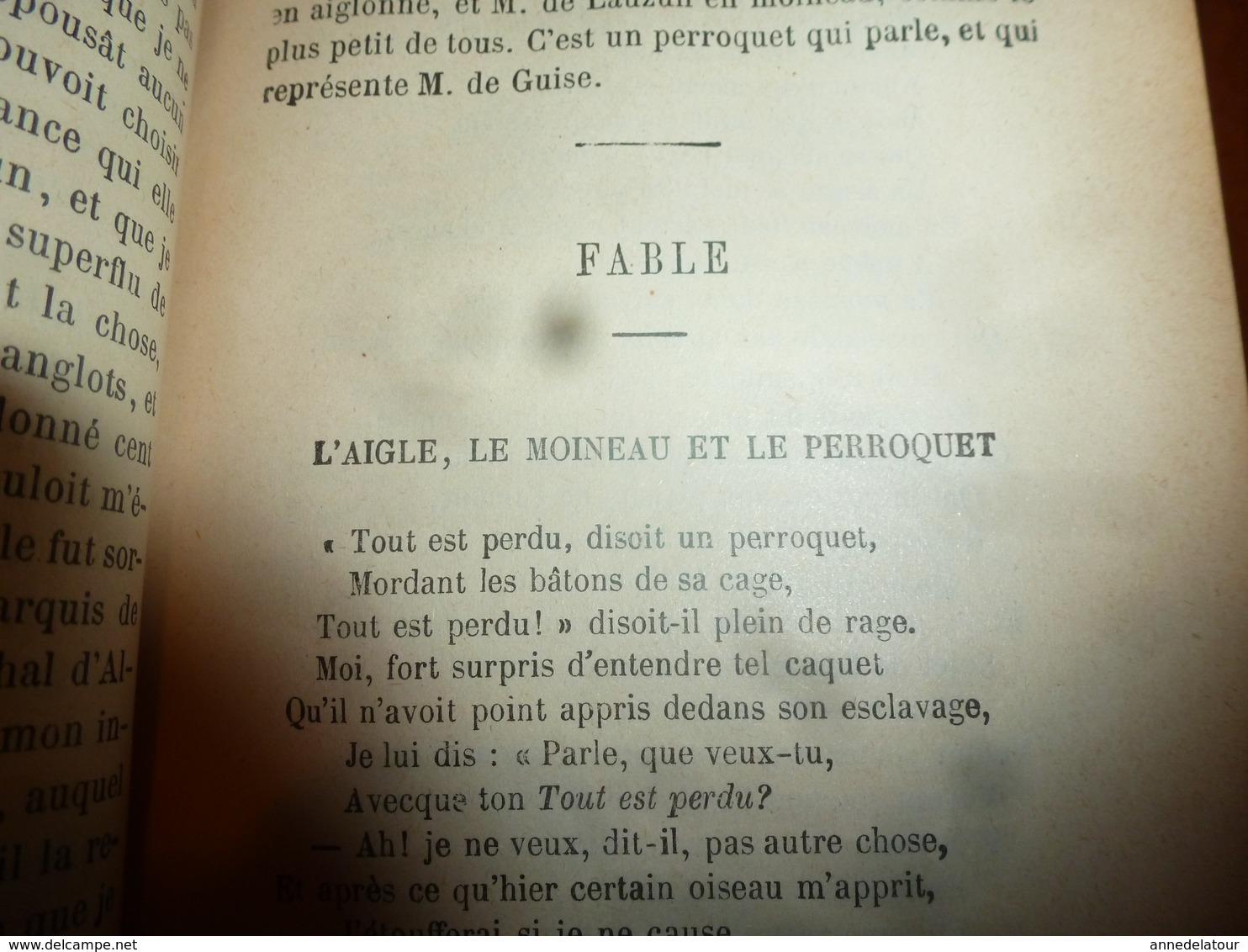 1840 HISTOIRE AMOUREUSE DES GAULES  tome 2   Par Bussy-Rabutin     Suivi de la France galante du XVIIe siècle