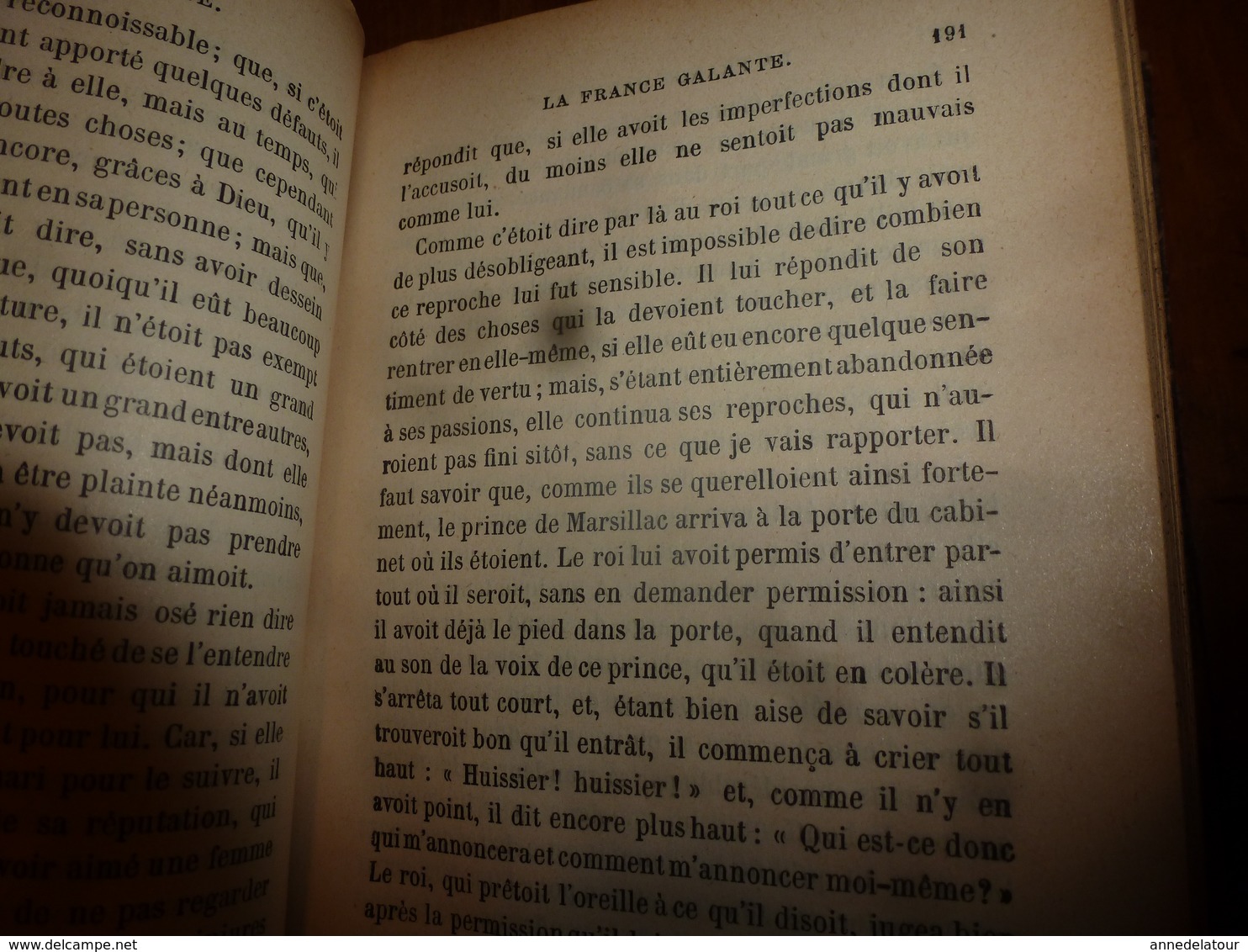 1840 HISTOIRE AMOUREUSE DES GAULES  tome 2   Par Bussy-Rabutin     Suivi de la France galante du XVIIe siècle