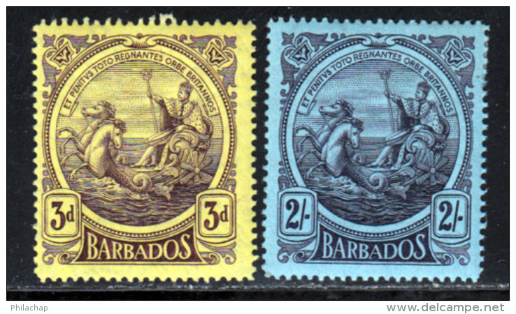 Barbade 1916 Yvert 108 - 113 * TB Charniere(s) - Barbados (...-1966)