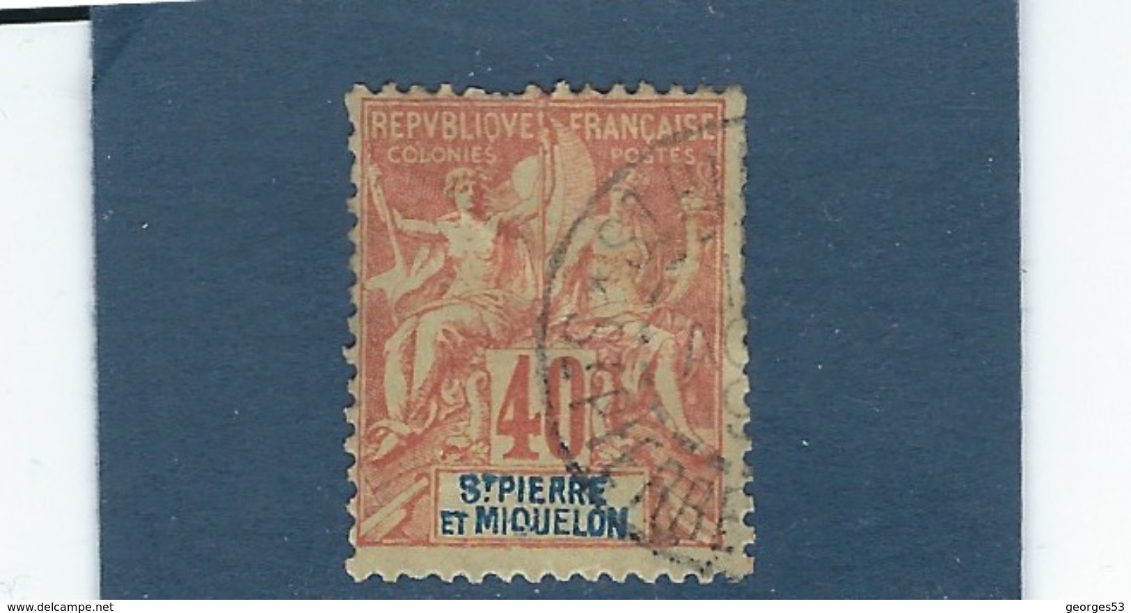 France St Pierre Miquelon  N° 68       Val YT : 11,00 € - Used Stamps