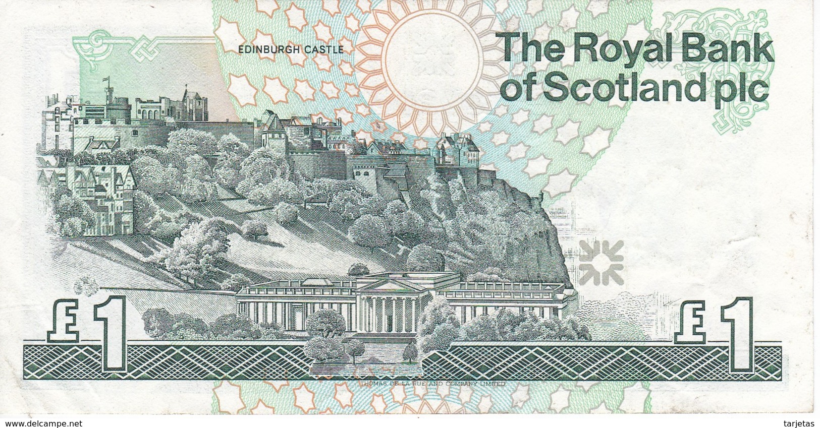 BILLETE DE ESCOCIA DE 1 POUND DEL AÑO 1991 (BANKNOTE) - 1 Pound