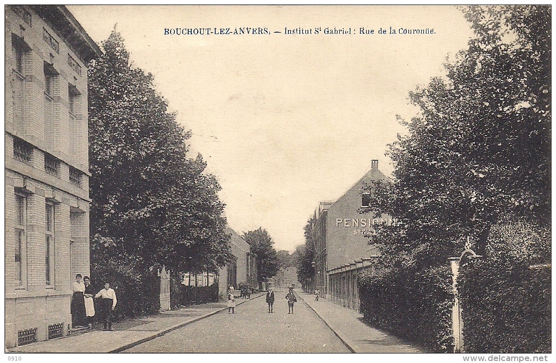 BOUCHOUT-BOECHOUT"INSTITUT ST.GABRIEL-RUE DE LA COURONNE-KROONSTRAAT"EDIT.DESAIX - Boechout
