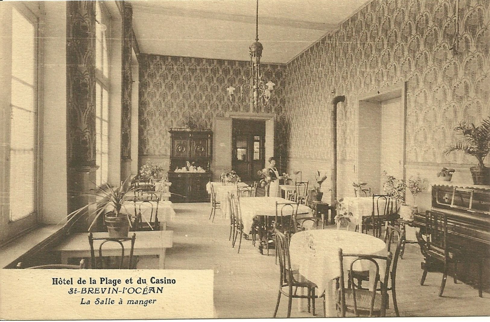 SAINT-BREVIN-L' OCEAN  - Hôtel De La Plage Et Du Casino  - La Salle à Manger - Saint-Brevin-l'Océan