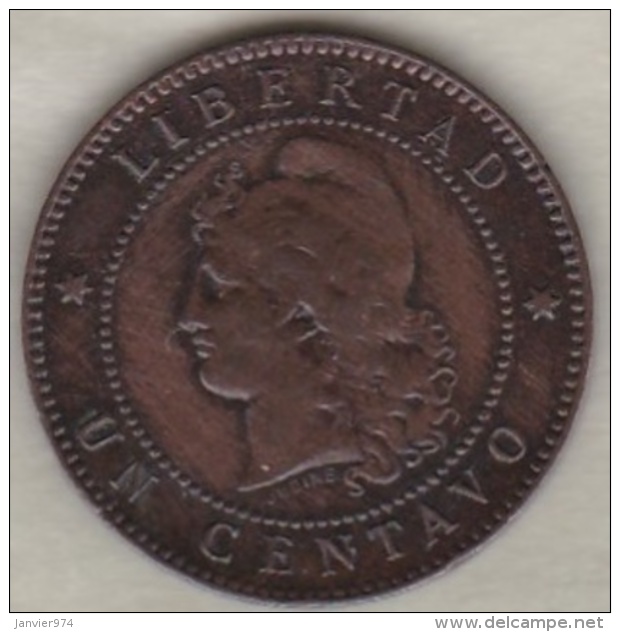 ARGENTINE / TUCUMAN . UN CENTAVO 1890. BRONZE - Argentina