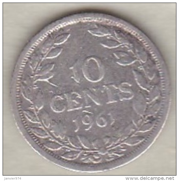 Liberia, 10 Cents 1961. Argent .KM# 15 - Liberia