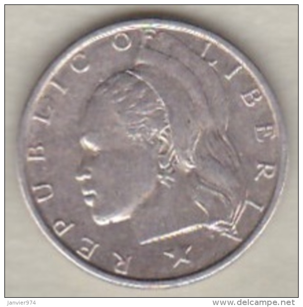 Liberia, 10 Cents 1960. Argent .KM# 15 - Liberia
