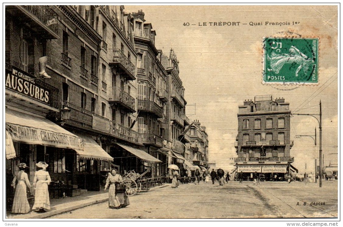 76 LE TREPORT - Quai Francois 1er - Le Treport