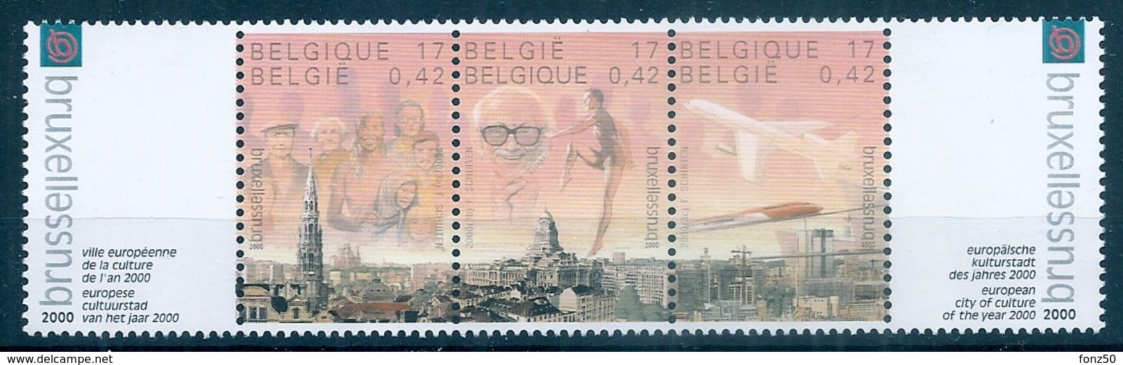 BELGIE 2000 * 2882/84 * Postfris Xx - Neufs