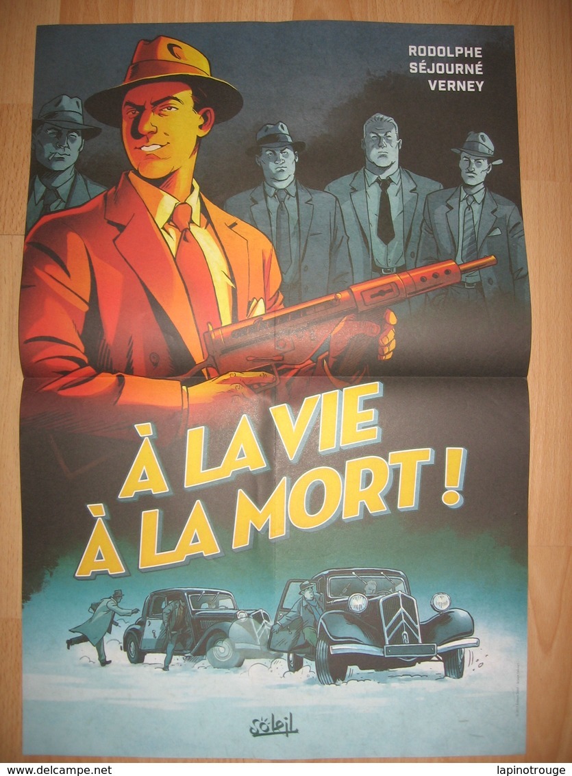 Affiche SEJOURNE RODOLPHE VERNEY A La Vie, à La Mort Soleil 2017 - Affiches & Offsets