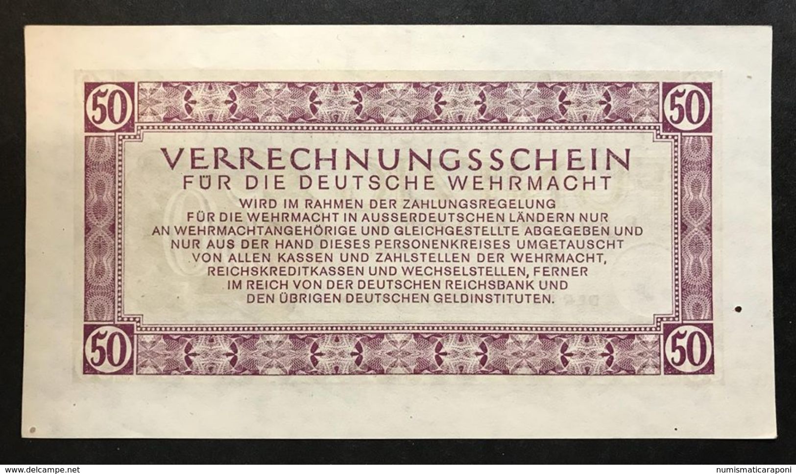 GERMANIA ALEMANIA GERMANY  50 REICHSMARK 1944 Sup/fds   LOTTO 739 - 10 Reichsmark