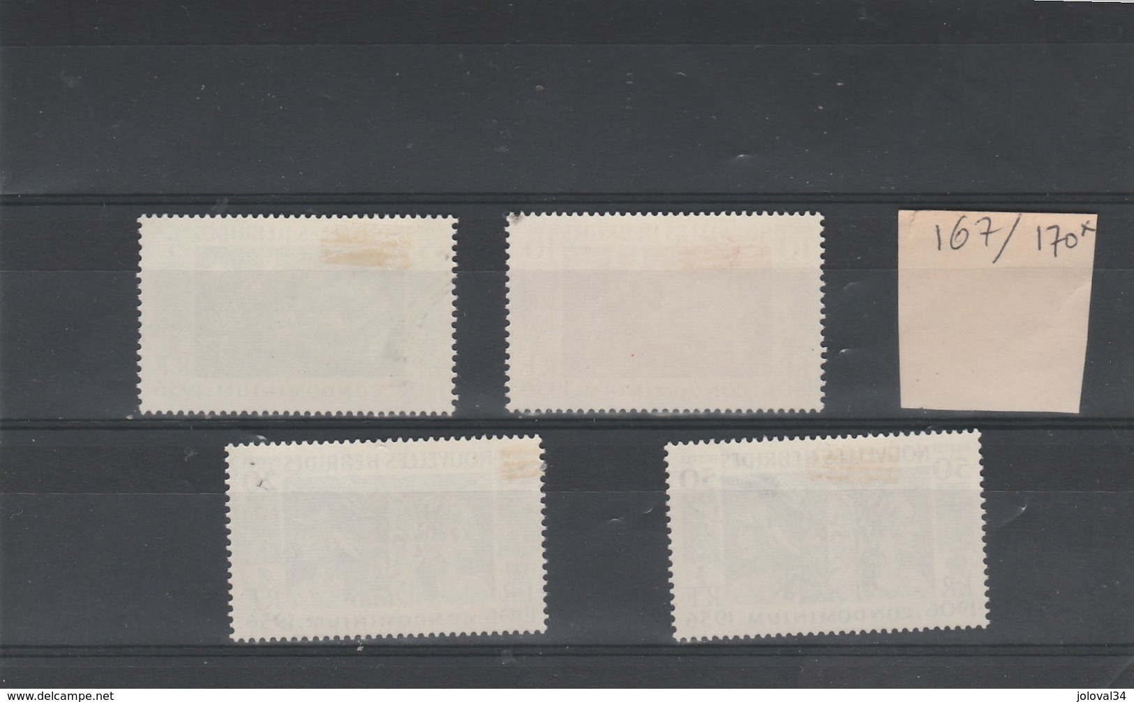 Nouvelles Hébrides - Yvert  167 à 170 * Neufs Avec Charnière - Unused Stamps