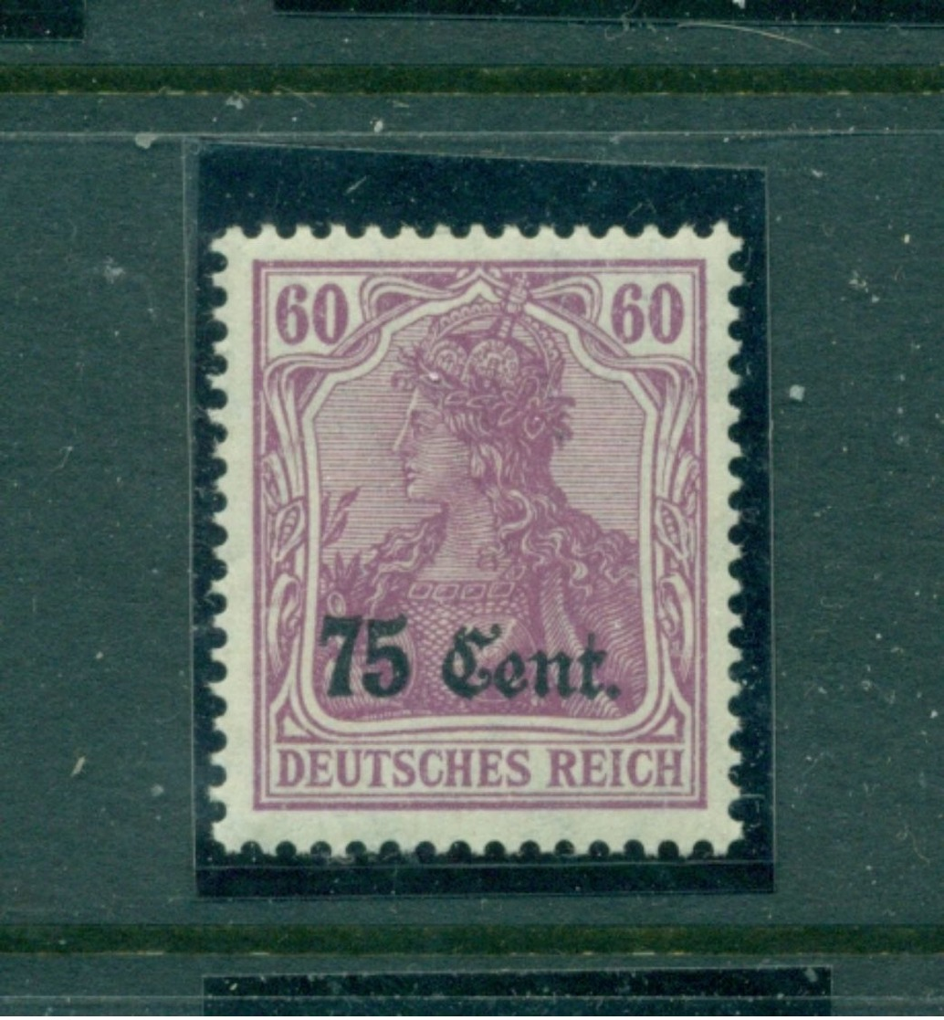 Deutsches Reich / Besetzungen. Etappe West Auf Germania Nr. 9 Postfrisch ** - Besetzungen 1914-18