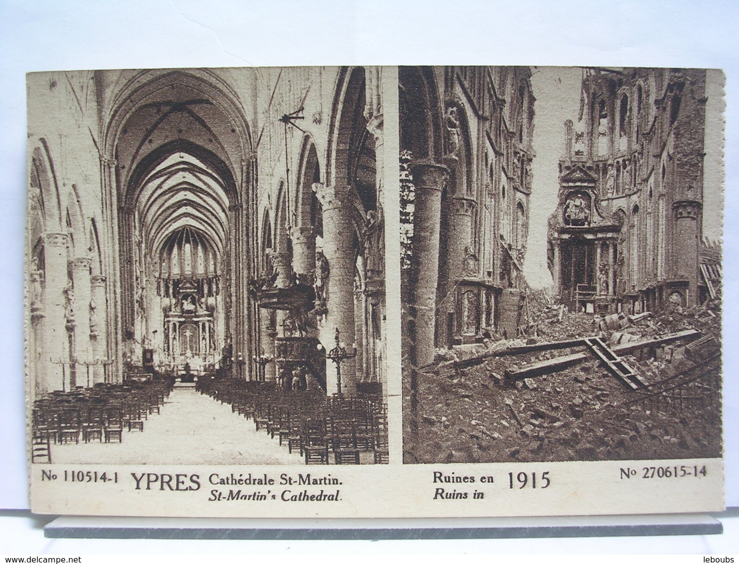 LOT N° 951 - YPRES (BELGIQUE) - 11 CARTES - Ieper